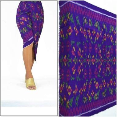 Tenun Endek Bali Warna Biru